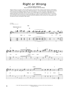 Right Or Wrong von Haven Gillespie (Download) 