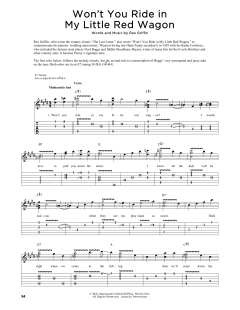 Won't You Ride In My Little Red Wagon von Rex Griffin (Download) 