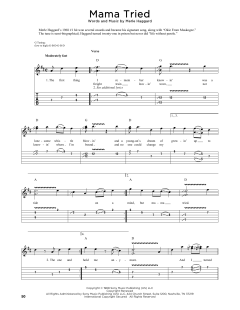 Mama Tried von Merle Haggard (Download) 