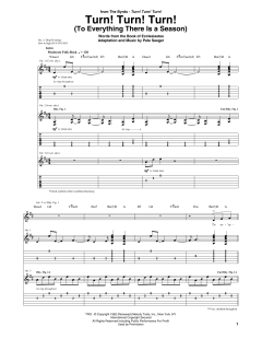 Turn! Turn! Turn! (To Everything There Is A Season) von The Byrds (Download) 