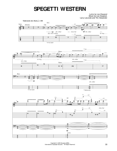 Spegetti Western von Primus (Download) 