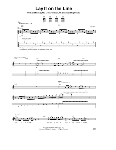 Lay It On The Line von Triumph (Download) 