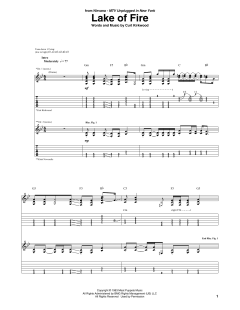 Lake Of Fire von Nirvana (Download) 