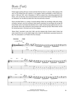 Blues (Fast) von Charlie Parker (Download) 