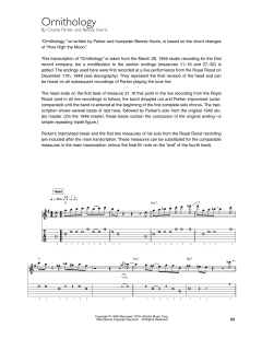 Ornithology von Charlie Parker (Download) 