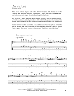 Donna Lee von Charlie Parker (Download) 