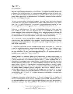 Ko Ko von Charlie Parker (Download) 