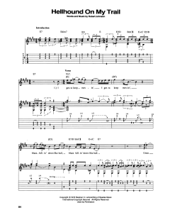 Hell Hound On My Trail von Robert Johnson (Download) 