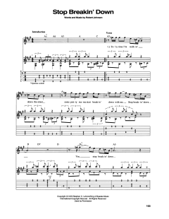 Stop Breakin' Down Blues von Robert Johnson (Download) 