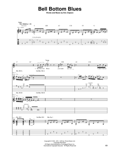 Bell Bottom Blues von Eric Clapton (Download) 