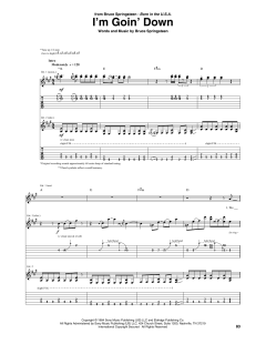 I'm Goin' Down von Bruce Springsteen (Download) 