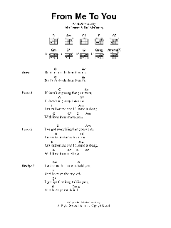 From Me To You von The Beatles (Download) 