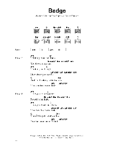 Badge von Eric Clapton (Download) 