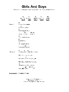 Girls And Boys von Blur (Download) 