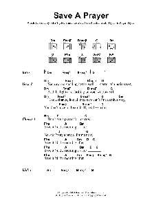 Save A Prayer Til The Morning After (Download) 
