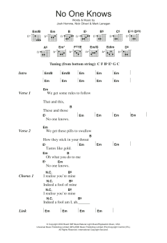 No One Knows von Queens Of The Stone Age (Download) 