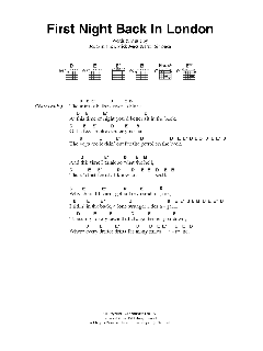 First Night Back In London von The Clash (Download) 