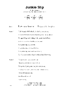 Junkie Slip von The Clash (Download) 