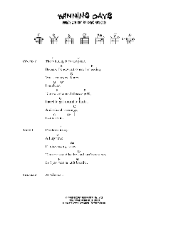 Winning Days von The Vines (Download) 