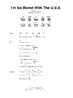 I'm So Bored With The U.S.A. von The Clash (Download) 