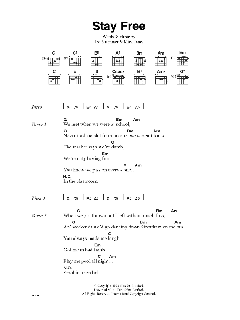 Stay Free von The Clash (Download) 