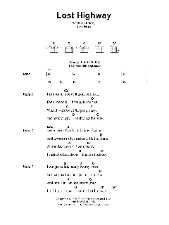Lost Highway von Hank Williams (Download) 