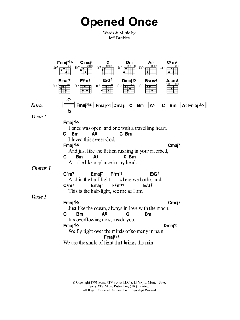 Opened Once von Jeff Buckley (Download) 