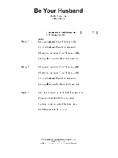 Be Your Husband von Jeff Buckley (Download) 