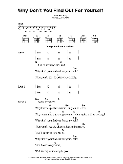 Why Don't You Find Out For Yourself von The Killers (Download) 