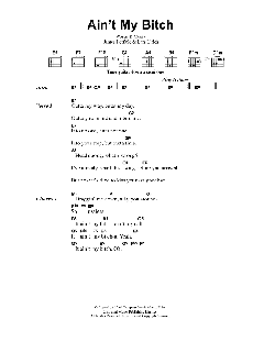 Ain't My Bitch von Metallica (Download) 