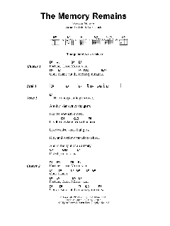 The Memory Remains von Metallica (Download) 