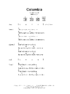 Columbia von Oasis (Download) 