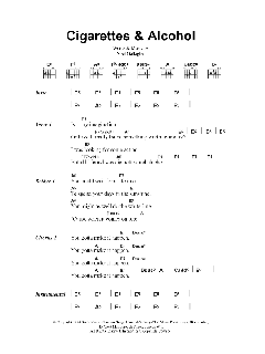 Cigarettes & Alcohol von Oasis (Download) 