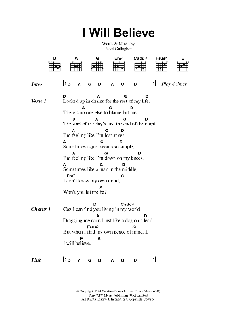 I Will Believe von Oasis (Download) 