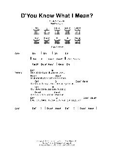 D'You Know What I Mean? von Oasis (Download) 