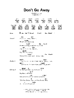 Don't Go Away von Oasis (Download) 