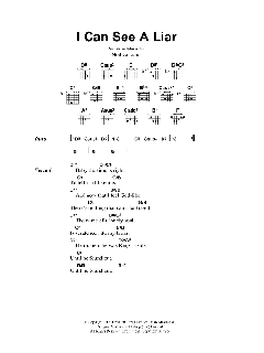 I Can See A Liar von Oasis (Download) 