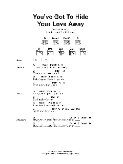 You've Got To Hide Your Love Away von Oasis (Download) 