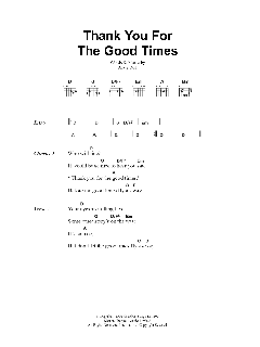 Thank You For The Good Times von Oasis (Download) 