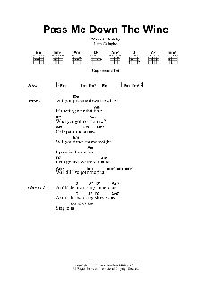 Pass Me Down The Wine von Oasis (Download) 