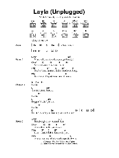 Layla (Unplugged) von Eric Clapton (Download) 