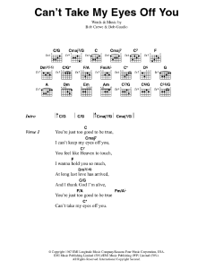 Can't Take My Eyes Off You von Frankie Valli (Download) 