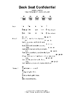 Back Seat Confidential von AC/DC (Download) 