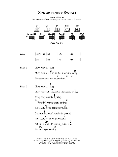 Strawberry Swing von Coldplay (Download) 