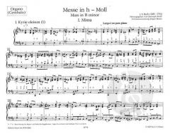 Hohe Messe in h-moll BWV 232 von Johann Sebastian Bach für Soli (SSATB), gem. Chor und Orchester im Alle Noten Shop kaufen (Einzelstimme)