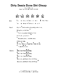 Dirty Deeds Done Dirt Cheap von AC/DC (Download) 