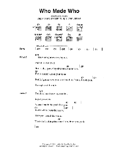 Who Made Who von AC/DC (Download) 