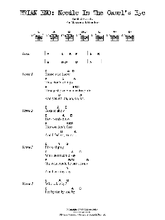 Needle In The Camel's Eye von Brian Eno (Download) 