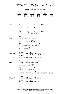 Fade To Grey von Midge Ure (Download) 
