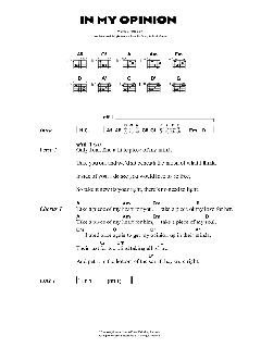 In My Opinion von The Kooks (Download) 